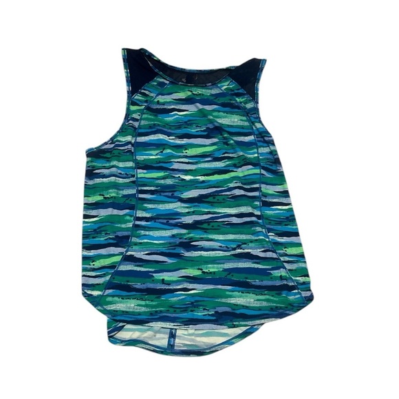 Lululemon Sculpt Tank Running Mesh Striped Tank - Picture 7 of 8